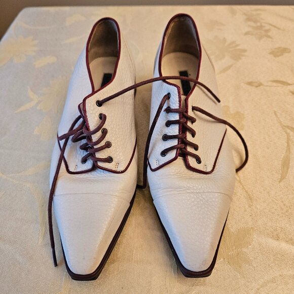 no216 Shoes - NWOT Cream Colored Oxfords by NO216